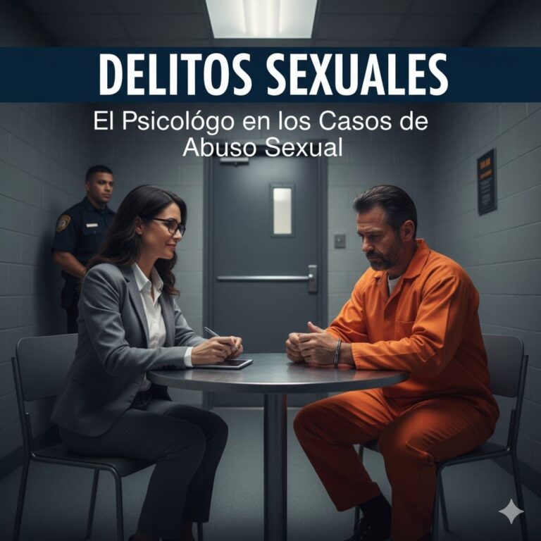 psicologo delitos sexuales