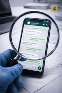 WHATSAPP Y REDES SOCIALES: ¿CÓMO CONVERTIRLOS EN PRUEBAS LEGALES QUE SÍ FUNCIONEN?