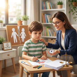 El peritaje clínico no es una simple opinión; es una evaluación científica y objetiva realizada por un psicólogo forense. Su objetivo es identificar las necesidades emocionales, el apego y la capacidad parental de cada progenitor.